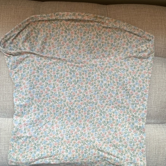American Eagle Summer Floral Tube Top XS - Picture 2 of 3